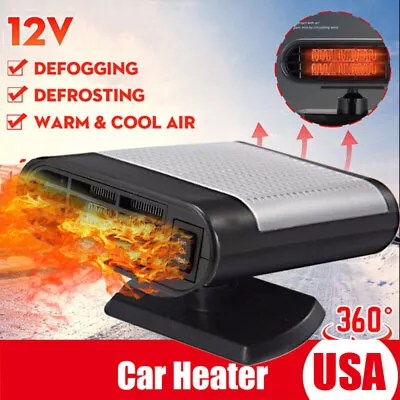 12V Electric Car Heater Heating Fan Defogger Defroster Demister Portable • $19.99