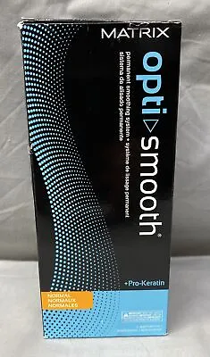 Matrix Opti Smooth Permanent Smoothing System Normal Hair Kit 2 Applicatons • $50