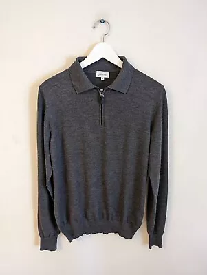 Brioni Men's L/S Wool Polo Jumper Size IT48 • £75