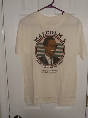 Malcolm X  Truth Is On The Side Of The Oppressed  T Shirt Size 2XL Or 19 NWT • $17