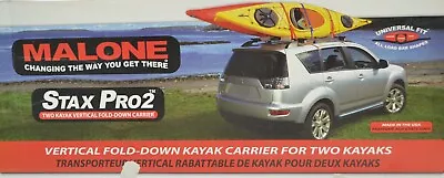 NEW Malone Stax Pro 2 Kayak   Carrier Transport Foldable Post Style • $35