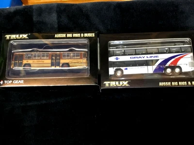 $100 • Buy Trux Buses X 2. TX20C & TX09  Mercedes Mark Lll 1988 Denning Double Decker Coach