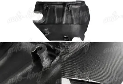 Light-weight Real Carbon Fiber Engine Cover Fit 08-15 Lancer Evolution Evo 10 • $115.24