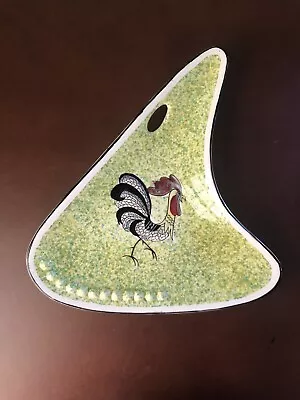 MCM Boomerang Ashtray Lipper & Mann Rooster Design • $45