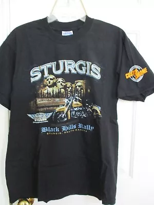 Vintage Black Hills Rally Sturgis 1999 Harley Short Sleeve Men Size M • $16.99