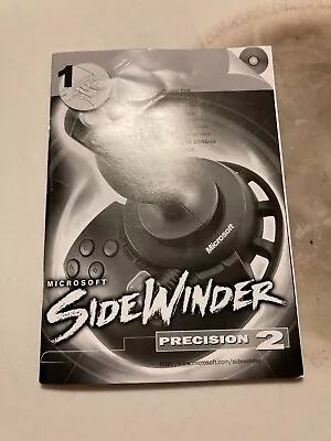 Side Winder Force Feedback Wheel Game Controller Software Disc And Booklet • $13.99