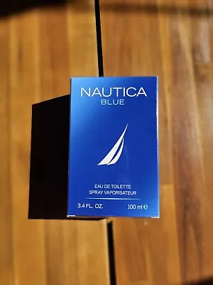 Nautica Blue 3.4 Oz EDT Cologne For Men 100 ML Eau De Toilette NEW SEALED • $12.77