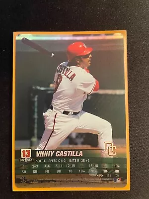 2005 MLB Showdown Vinny Castilla Trading Deadline FOIL #161 Nationals • $6.25