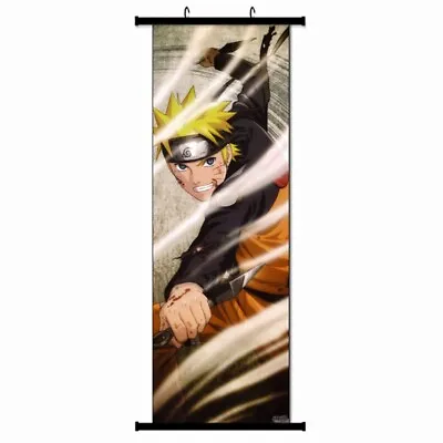 Anime Naruto Shippuden Uchiha Sasuke Itachi Kakashi Scroll Hanging Painting Home • $20.88