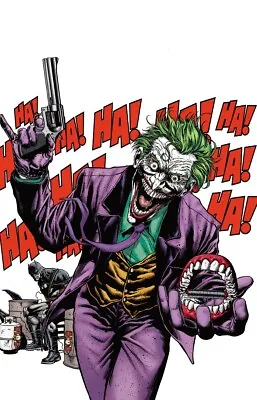 £2.19 • Buy DC Batman The Joker Comic Book Villain Iron On Tee T-shirt Transfer A5