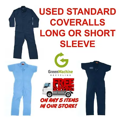 Used Coveralls Cintas Redkap Unifirst Etc G&K MIXED COLORS  • $14.02