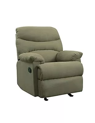 ABC123 Rocker Recliner (Motion) Home Theater Seating Manual Chair Microfibe... • $306.22