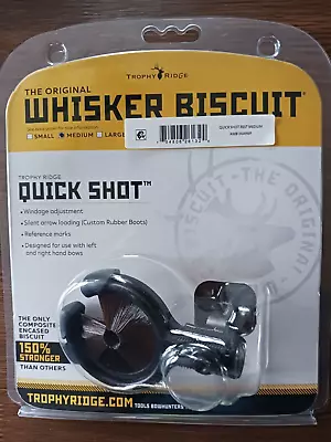 Whisker Biscuit Quick Shot Medium The Original Trophy Ridge NIP • $28.50