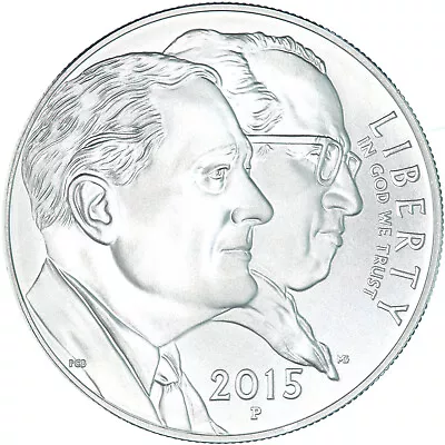 2015 P March Of Dimes BU Commemorative 90% Silver Dollar Coin • $57.79