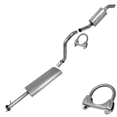 Resonator Pipe Muffler Exhaust System Kit Fits: 02-05 Chevy Trailblazer EXT 4.2L • $214.74