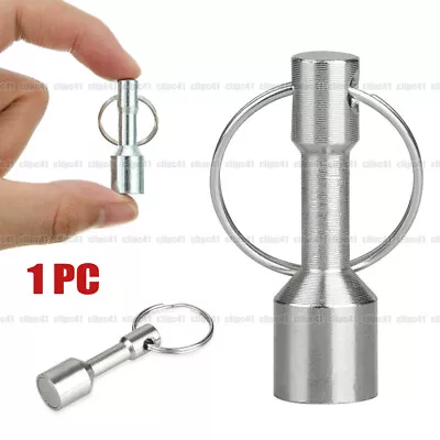 Magnet Keychain For Testing Gold Silver Brass Ferrous Metal And Hanging Key - • $3.70