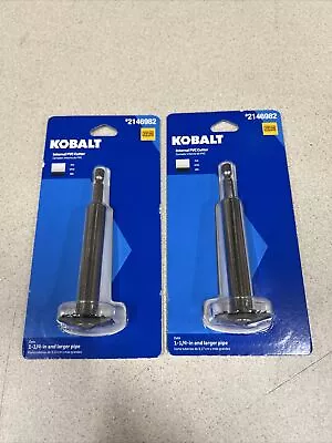 KOBALT 2146982 Internal PVC Cutter 1-1/4” And Larger Pipe (2 PACK) • $24.99