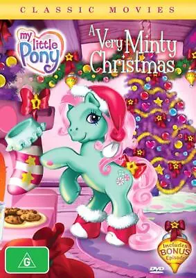 MY LITTLE PONY A Very Minty CHRISTMAS DVD XMAS CLASSIC MOVIE Horse Film NEW R4 • $12.86