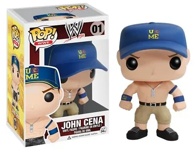 £82.36 • Buy Funko Pop Wwe #01 John Cena (blue Cap) Vaulted Vinyl Figure~fast Post 🌏