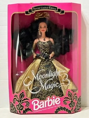 Mattel Moonlight Magic Barbie Doll 1993 Special Limited Edition Black Hair NRFB • $54.99