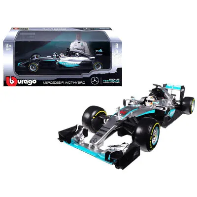 Bburago 1:18 Mercedes Benz F1 W07 Hybrid Lewis Hamilton #44 AMG Petronas 18001LH • $79.99