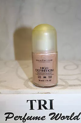 Max Factor HIGH DEFINITION Perfecting Make-up # 205 ROSE BEIGE 1.0 Fl.oz. • $44.11