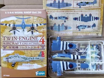 $30.86 • Buy F-Toys 1:144 Twin Engine 4 WWII Aircraft RAF Beaufighter Mk.X Coast Cmd 455FS 1C