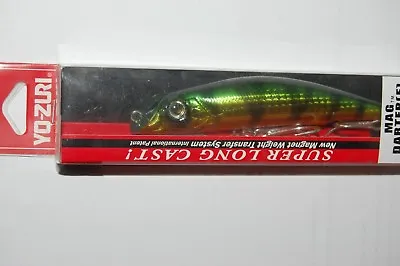 Yo Zuri Mag Darter 105f Floating 4 1/8  5/8oz  R1143-hpc Perch Green LONG CAST • $14.95