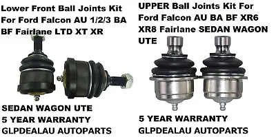 For Ford Falcon AU BA BF - 4pce Upper & Lower Ball Joint Set TRADE QUALITY • $67.95