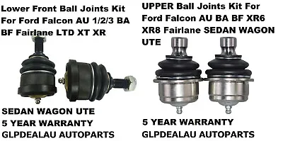 FRONT UPPER & LOWER BALL JOINTS KIT (set Of 4) For FORD FALCON FAIRLANE AU BA BF • $72