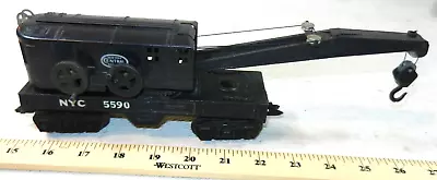 Marx 5590 Operating Crane Car New York Central - Cast Frame + Wheels On F Trucks • $32.50