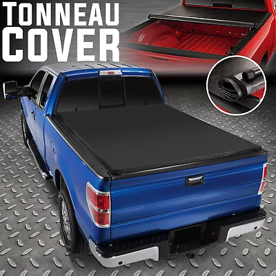 For 04-14 Ford F150 5.5Ft Fleetside Truck Bed Soft Vinyl Roll-Up Tonneau Cover • $121.88