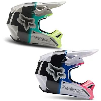 Fox Racing - Adult Mens V1 Horyzn Protective Off Road Motocross Riding Helmets • $160.99