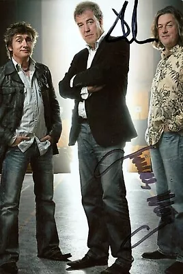 Jeremy Clarkson James May Signed 6x4 Photo Grand Tour Top Gear Autograph + COA • £49.99