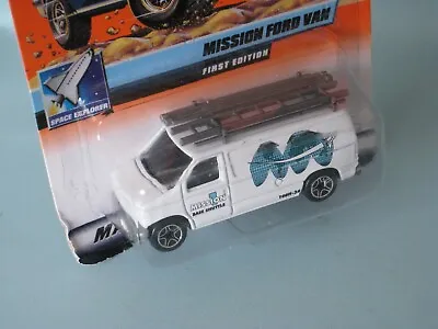 Matchbox Ford Van White Body Builder Toy Model Van 750m Long Toy Model Mission • £17.99