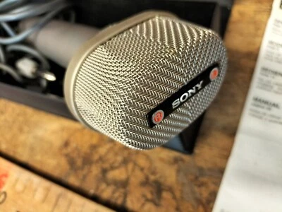£25 • Buy SONY ECM-99 Condenser Microphone Black Filming TV Audio Equipment Videography