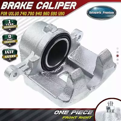 Disc Brake Caliper W/ Metal Piston For Volvo 740 780 940 960 S90 V90 Front Right • $39.99