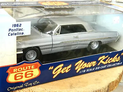 Route 66 - 1:18 - 1962 Pontiac Catalina (AS-IS Damaged Box) • $69.95