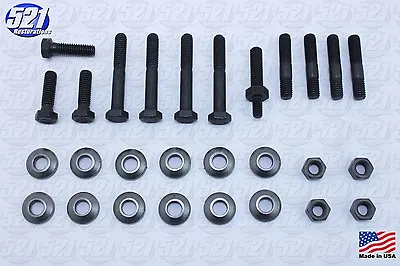 Fits Mopar Exhaust Manifold Hardware Kit Studs Nuts 71-74 340 360HP Dart Cuda • $57.95