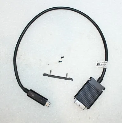£19.99 • Buy Genuine Dell 03V37X Cable With Screws For Dell Docking Station Thunderbolt TB16