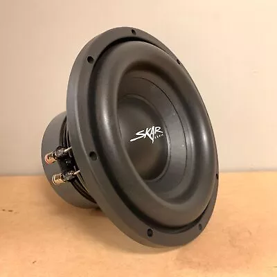 Used Skar Audio Sdr-10 D4 10  1200 Watt Max Power Dual 4 Ohm Car Subwoofer • $64.99