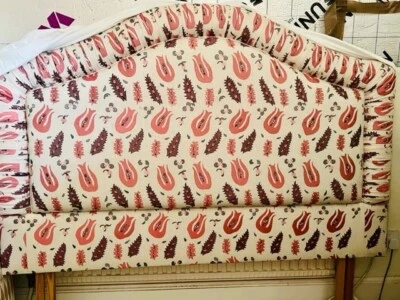 £99 • Buy King Size Upholstered Headboard -Trabzon Embroidered Fabric By Vaughan Design