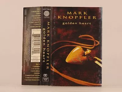 MARK KNOPFLER GOLDEN HEART (11) 14 Track Audio Cassette VERTIGO • £3.65