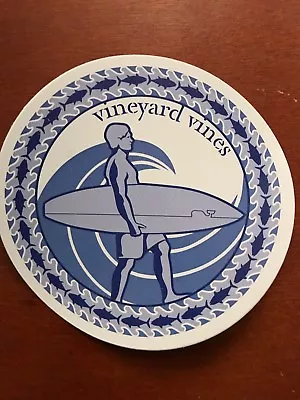 New Vineyard Vines Surfer Surfboard Sticker Laptop Yeti Car Decal • $2.94