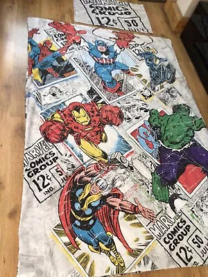 Marvel Comics  Single Duvet Cover/pillow Case Freshly Laundered  • £12.90