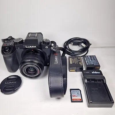 Panasonic Lumix DMC-G7 Camera Kit 14-42mm Lens - 1K Shutter - 24HR Post • £348.99