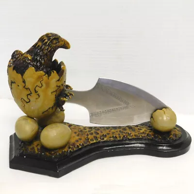 Dinosaur Knife Eagle Stainless Steel With Desktop Display Base Great Decoration • $52.50