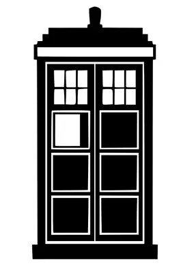 7  DR WHO TARDIS Vinyl Decal Sticker Car Window Laptop Doctor • £3.99