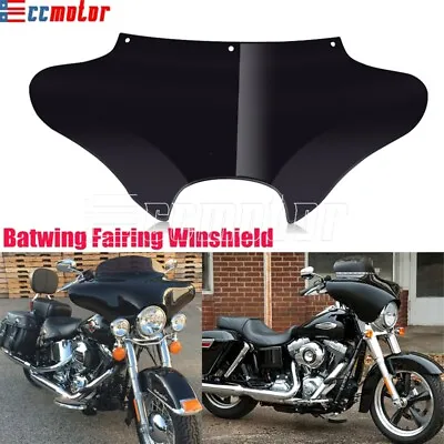 Motorcycle Front Outer Batwing Fairing Fits For Harley Touring Road King Softail • $372.03