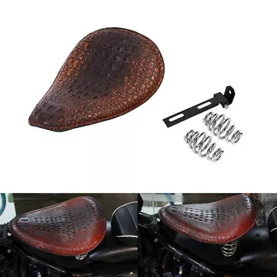 For Yamaha V-Star 250 650 950 1100 1300 Bobber Spring Solo Seat With Base Saddle • $60.14